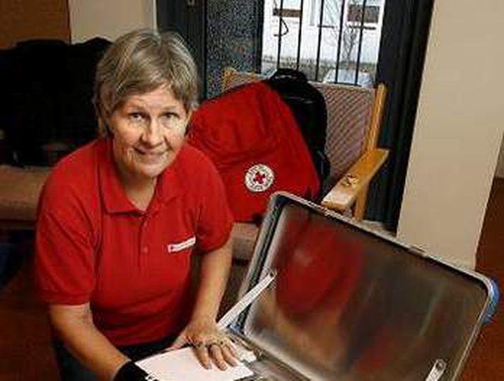 Hlín Baldvinsdóttir
Fór í fyrradag áleiðis til Haítí.