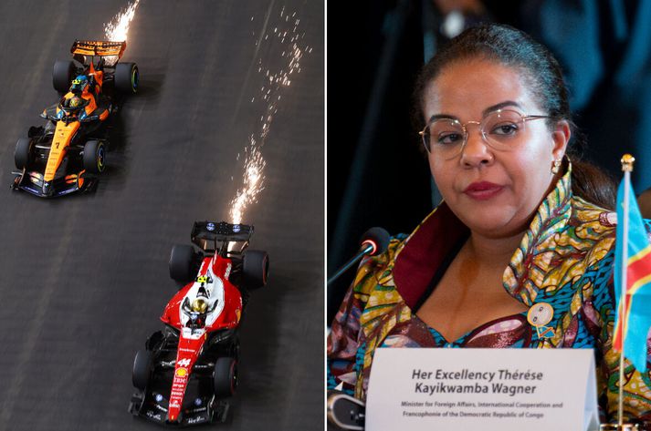 Thérése Kayikwamba Wagner, utanríkisráðherra Lýðstjórnarlýðveldisins Kongó, er ekki sátt með ákvörðun Formúlu 1 að halda til Rúanda