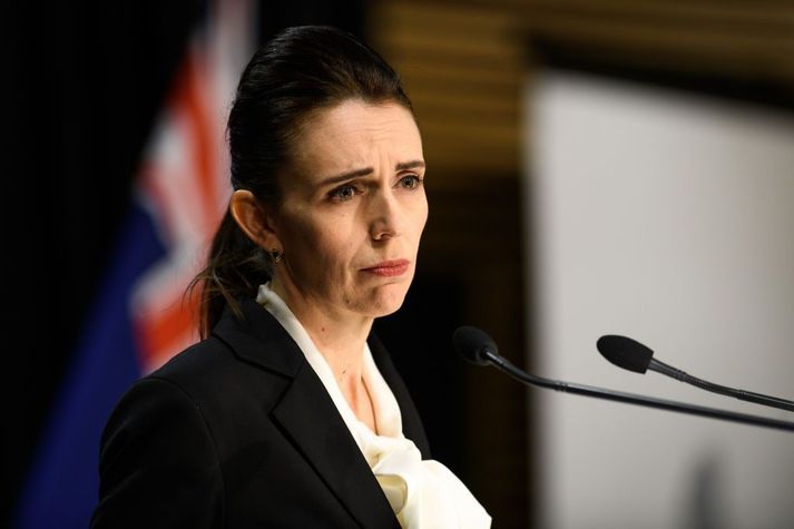 Jacinda Ardern er forsætisráðherra Nýja-Sjálands.