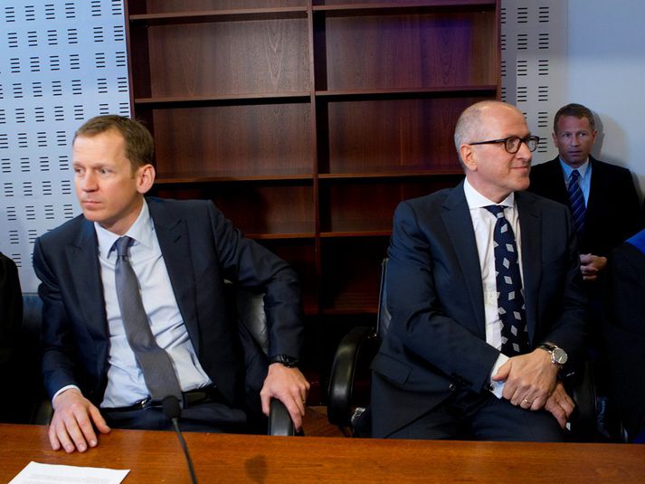 Hreiðar Már Sigurðsson og Ólafur Ólafsson eru tveir af sakborningum í málinu. 