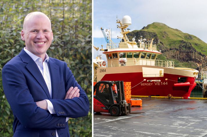 Helgi Vífill Júlíusson hlutabréfagreinandi segir lækkun útgerðanna á markaði helst mega rekja til skattahækkana.