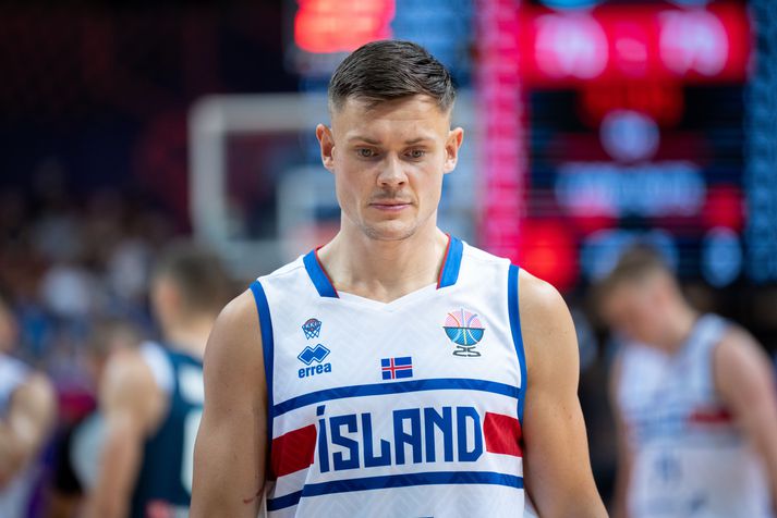 Elvar Már Friðriksson og félagar klúðruðu unnum leik í kvöld.