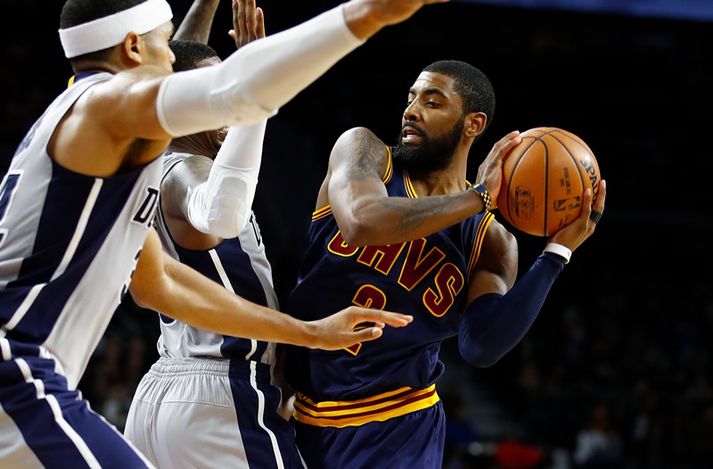 Irving átti stóran þátt í því að Cleveland varð NBA-meistari í fyrra.