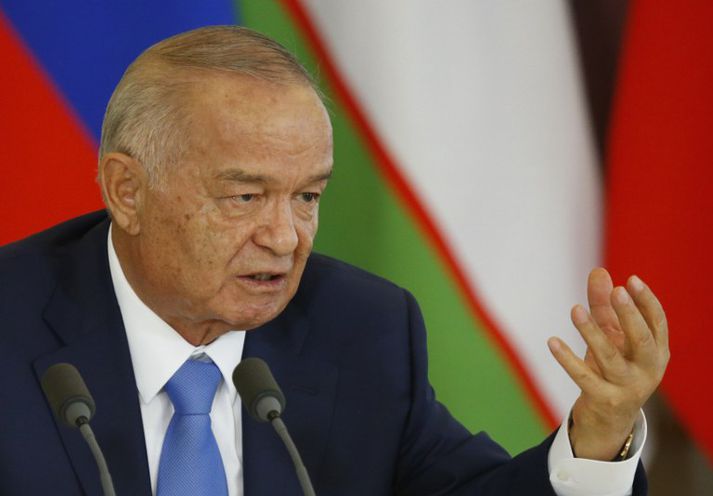 Islam Karimov, forseti Úsbekistan.