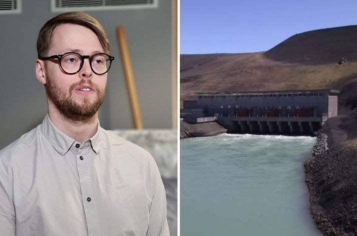 Snæbjörn Guðmundsson er formaður Náttúrugriða. Landsvirkjun vildi auka afköst Sigöldustöðvar í 200 megavött úr 150 megavöttum. 