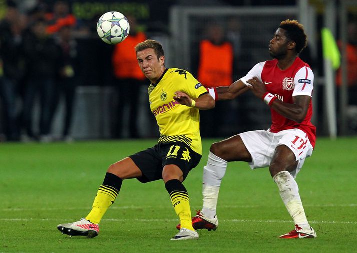 Götze í leik gegn Arsenal á dögunum.