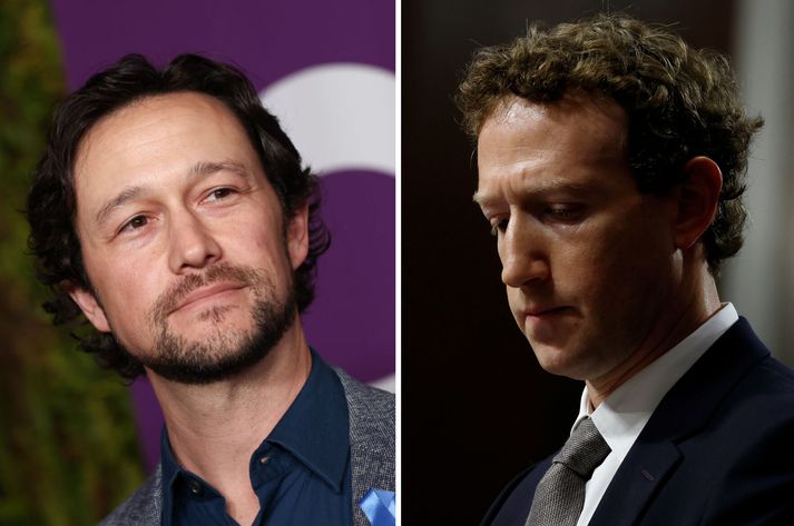 Leikarinn Joseph Gordon-Levitt segir græðgi ráða för hjá Mark Zuckerberg, forstjóra Meta, þegar kemur að gervigreindinni.