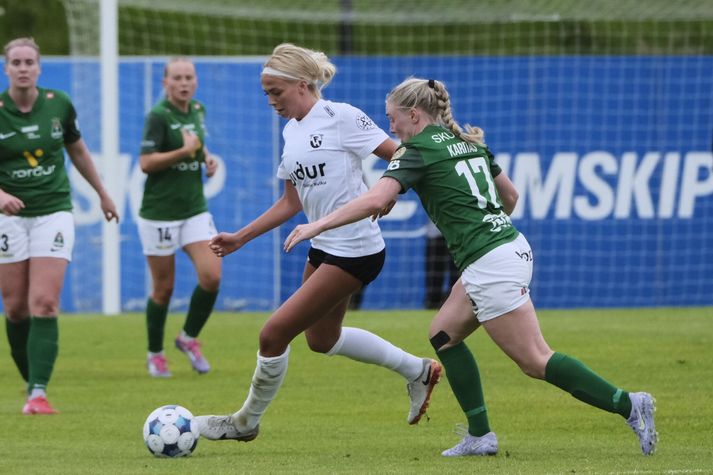 Ída Marín Hermannsdóttir skoraði sigurmark FH gegn Breiðabliki.