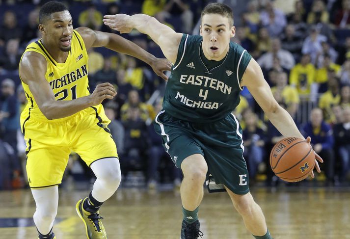 Brandon Nazione í leik með Eastern Michigan háskólanum.