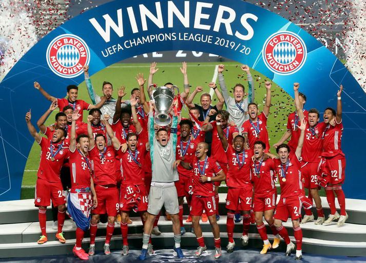 Bayern München á titil að verja í Meistaradeild Evrópu.