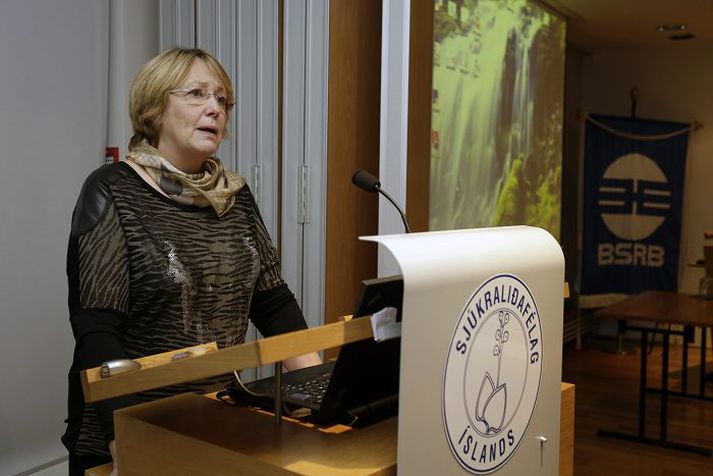 Kristín Á. Guðmundsdóttir, formaður Sjúkraliðafélags Íslands.