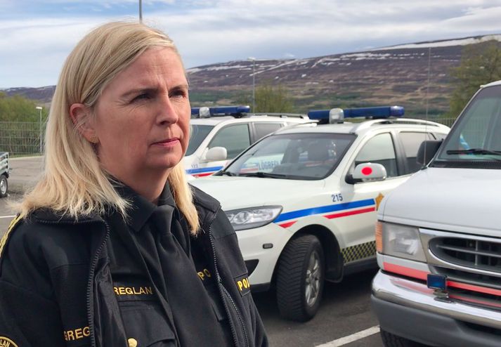 Halla Bergþóra Björnsdóttir, lögreglustjóri á Norðurlandi eystra.