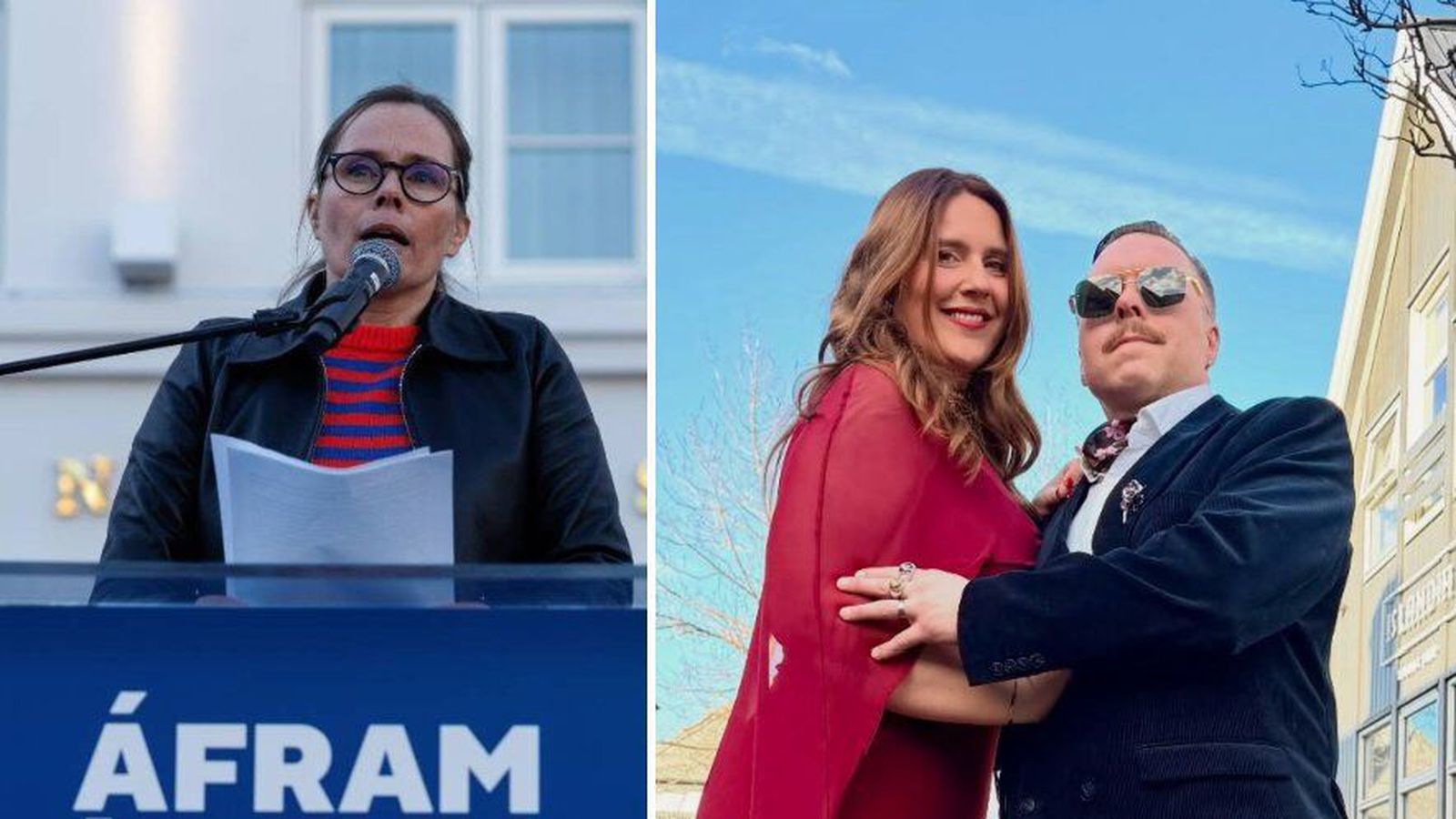 Segir Katrínu sparka í konuna sína
