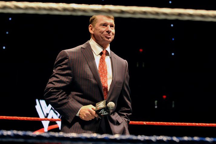 Vince McMahon hefur rekið fjölbragðaglímufyrirtækið WWE frá stofnun þess.
