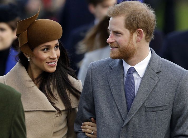 Meghan Markle og Harry Bretaprins ganga í það heilaga á morgun.