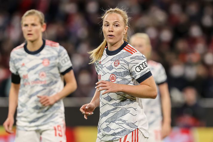 Glódís Perla Viggósdóttir og stöllur hennar í Bayern München nálgast sæti í Meistaradeild Evrópu.