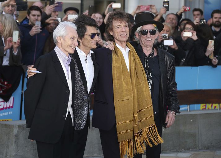 Síðast gáfu Rolling Stones út ný lög árið 2012.
