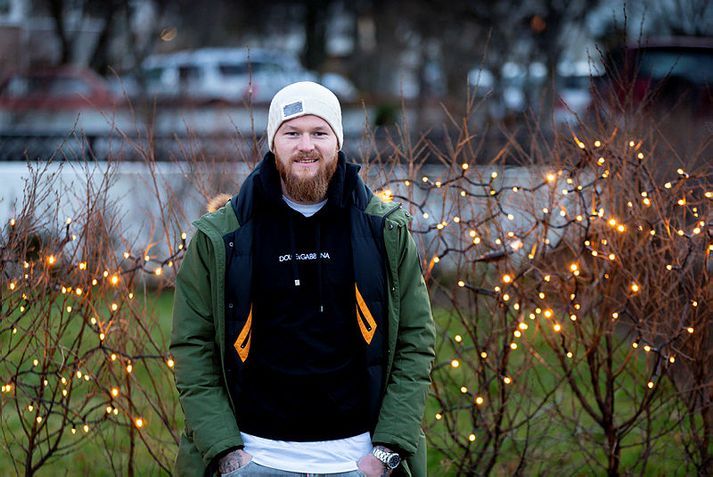 Stórleikur framundan hjá Aroni Einari.