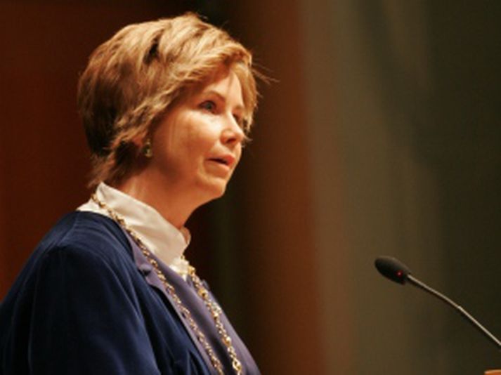 Kristín Ingólfsdóttir rektor Háskóla Íslands.