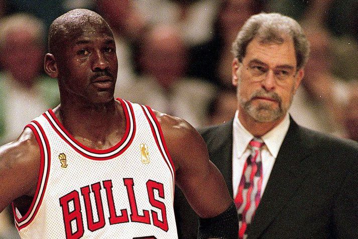 Michael Jordan lét ekki veikindin stoppa sig heldur bauð upp á hetjulega 38 stiga frammistöðu í gríðarlega mikilvægum sigri Chicago Bulls í lokaúrslitunum 1997.