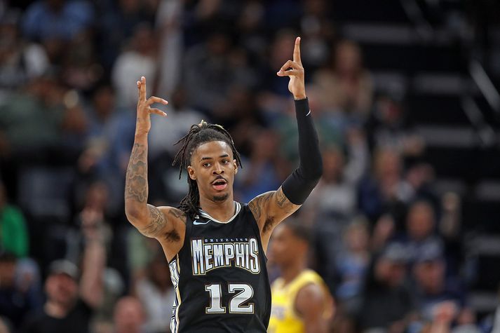 Ja Morant, stórstjarna Memphis Grizzlies, gæti misst af því sem eftir lifir tímabils.