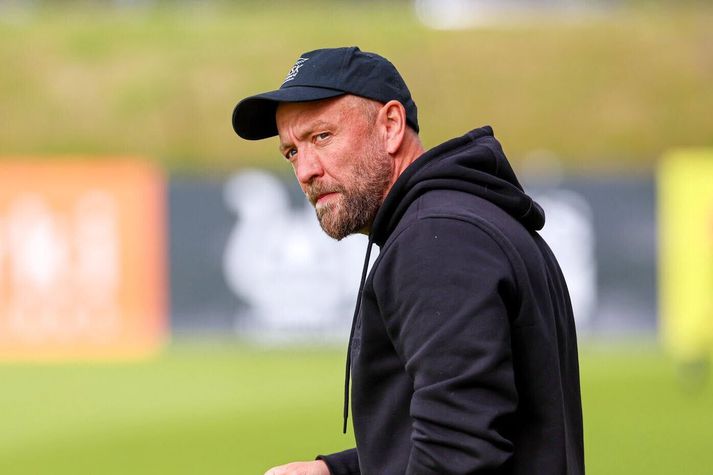 Sigurður Heiðar Höskuldsson er þjálfari Þórs og býst við að halda áfram því starfi. Hann neitar því ekki að draumur hans sé að þjálfa Breiðablik einn daginn.