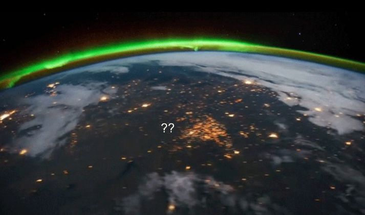 Bjarminn frá Bakken olíulindinni er skærari en af flestum stórborgum.