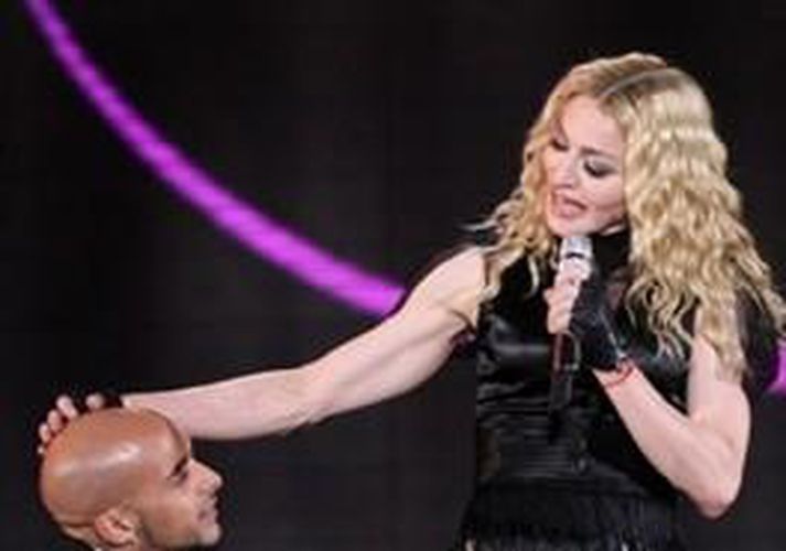 Madonna á tónleikum.