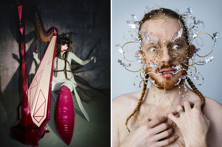 Björk og James hafa unnið mikið saman en þau munu opna Listahátíð í Reykjavík á næsta ári með tveimur sýningum.