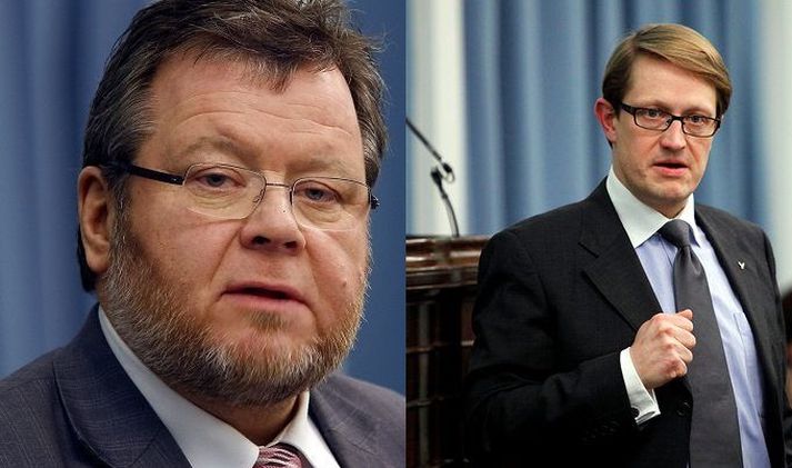 Össur Skarphéðinsson og Birgir Ármannsson
