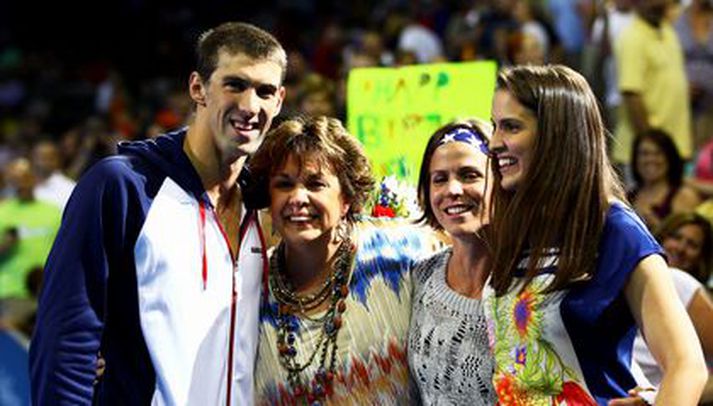 Phelps hefur átt stórkostlegan feril í sundinu.
