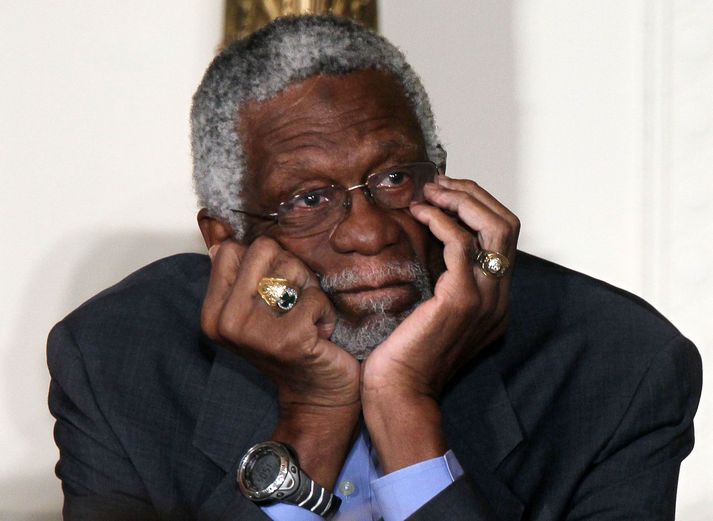 Bill Russell, mesti sigurvegari körfuboltasögunnar.