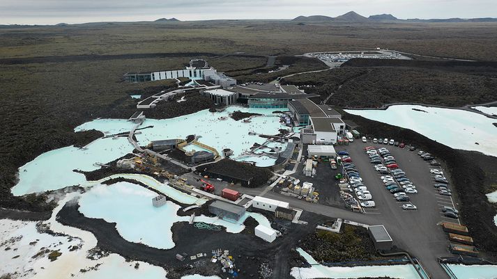 Átta jarðskjálftar hafa mælst við Bláa lónið í morgun.