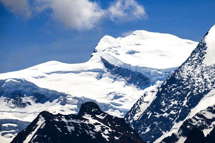 Grand Combin-fjallið í suðvestanverðu Sviss.