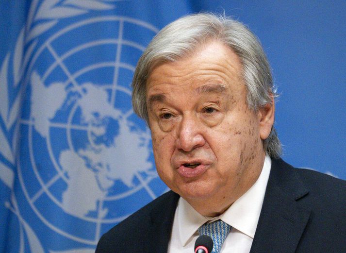 Antonio Guterres, framkvæmdastjóri Sameinuðu þjóðanna.