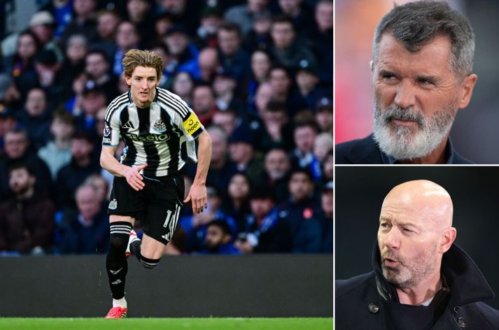 Anthony Gordon var hetja Newcastle í gær og nýtti tækifærið í viðtali eftir leik til þess að svara fyrir sig.