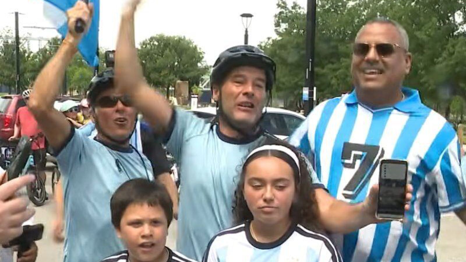 Hjóluðu á HM frá Argentínu til Banda­ríkjanna