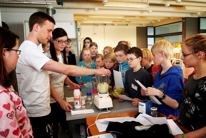 Frá Háskóla unga fólksins í hitteðfyrra.