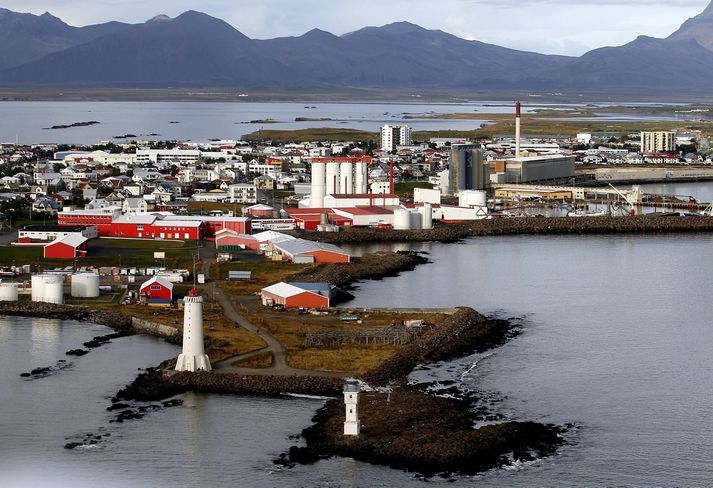 Brotið átti sér stað á Írskum dögum á Akranesi.