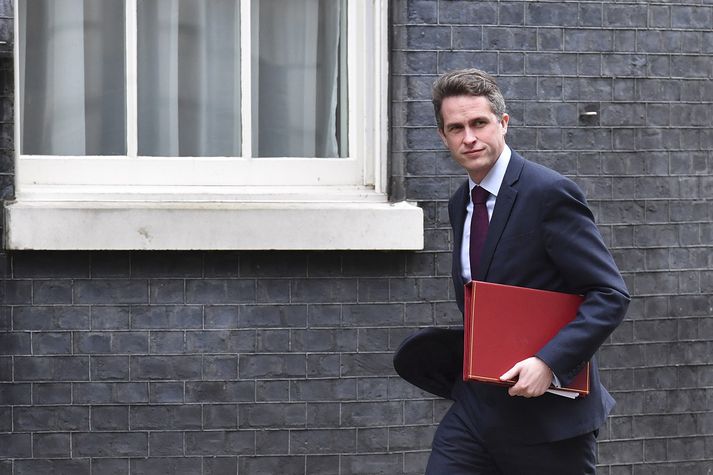 Gavin Williamson, varnarmálaráðherra Bretlands.