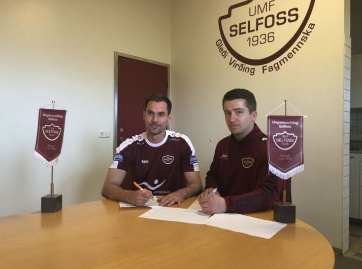 Hrvoje Tokic mættur á Selfoss