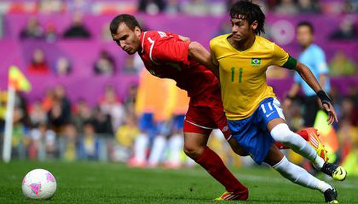 Neymar hefur spilað vel á Ólympíuleikunum til þessa.