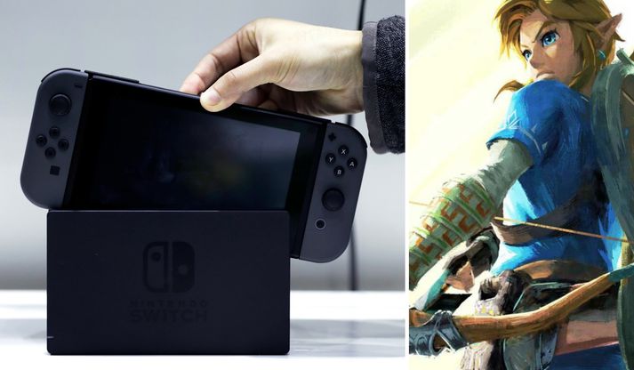 Leikurinn Breath of the Wild mun koma út sama dag og Switch.