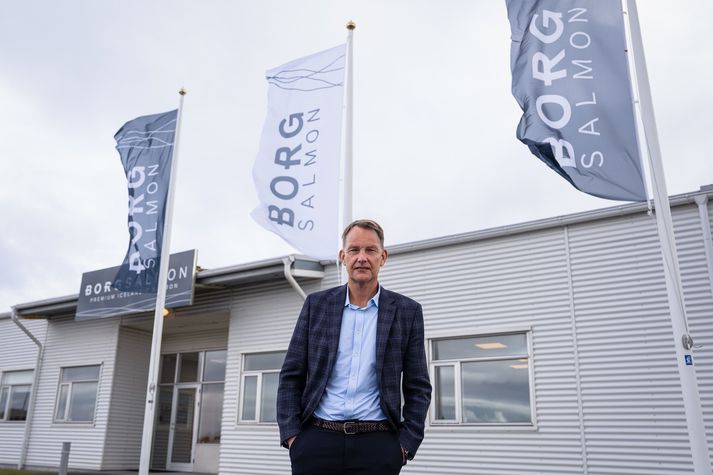 Hilmar Örn Bjarnason er framleiðslustjóri Borg Salmon.  