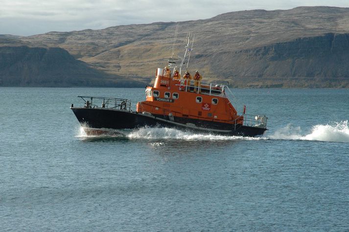 Vörður II á Patreksfirði, eitt af þrettán björgunarskipum Landsbjargar.