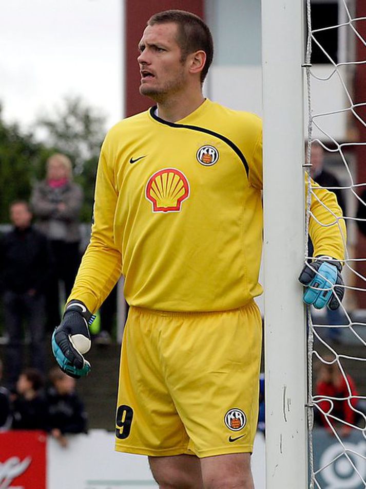 Lars Moldaskred, markvörður KR-inga.