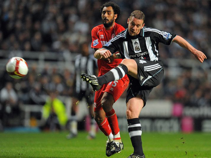 Kevin Nolan hefur verið sjóðandi heitur hjá Newcastle.