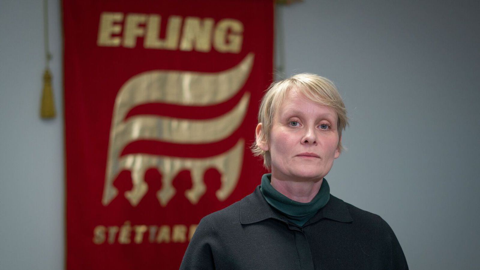 „Ég sit ekki hér og hóta því að við séum á leiðinni í verk­fall“