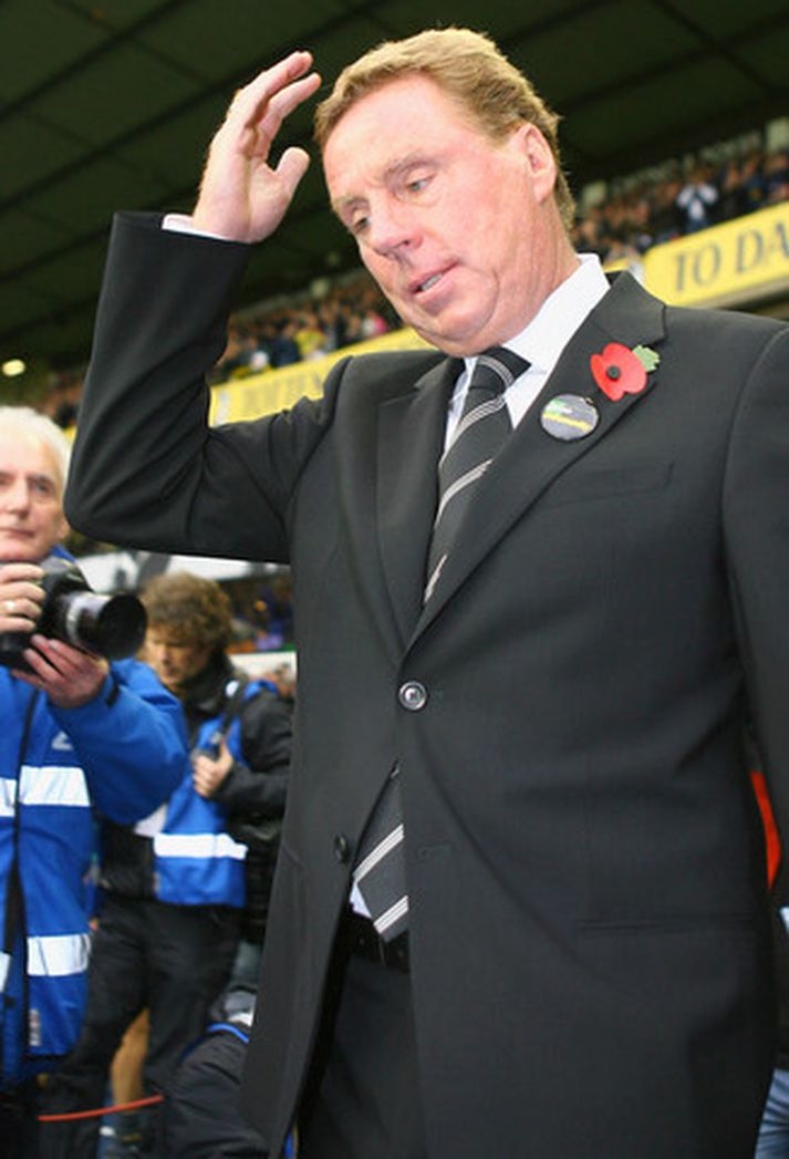 Harry Redknapp, stjóri Tottenham.