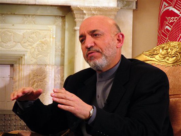 Hamid Karzai forseti Afganistan